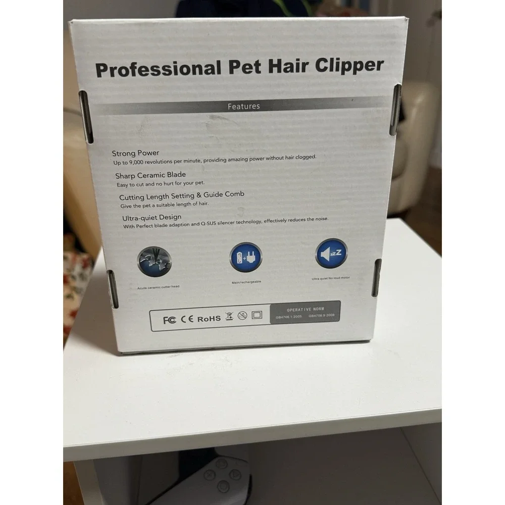 Enjoy Pet Professional Pet Grooming Trimmer Set Dog Cat Clippers Shaver Quiet
